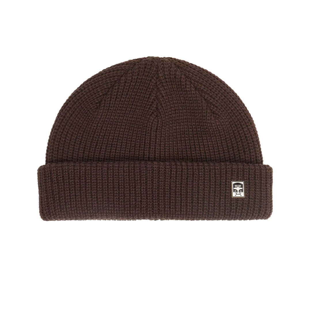 micro beanie - brown