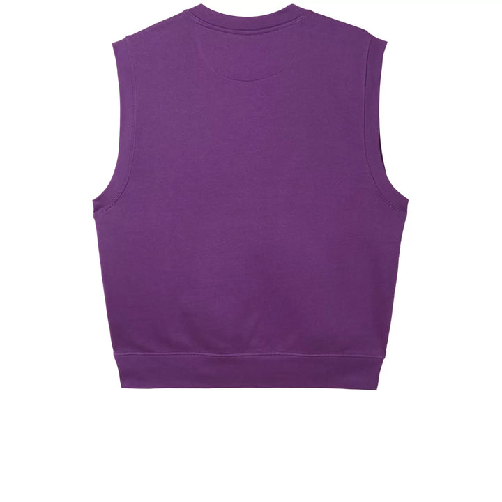 Case Fleece Vest - wineberry