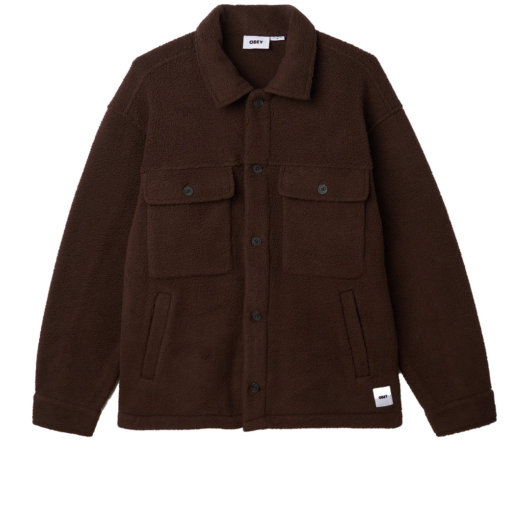 THOMPSON SHIRT JACKET JAVA BROWN |