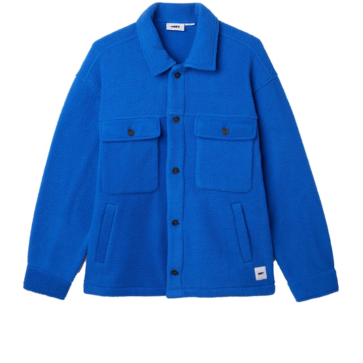 THOMPSON SHIRT JACKET SURF BLUE|