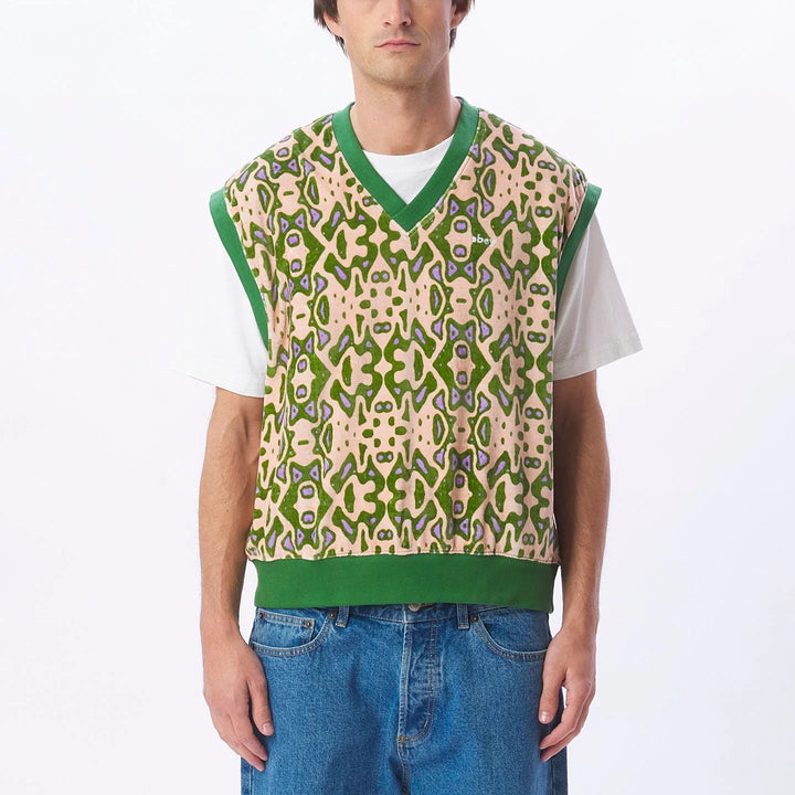 Vest "Odessa - dark cedar