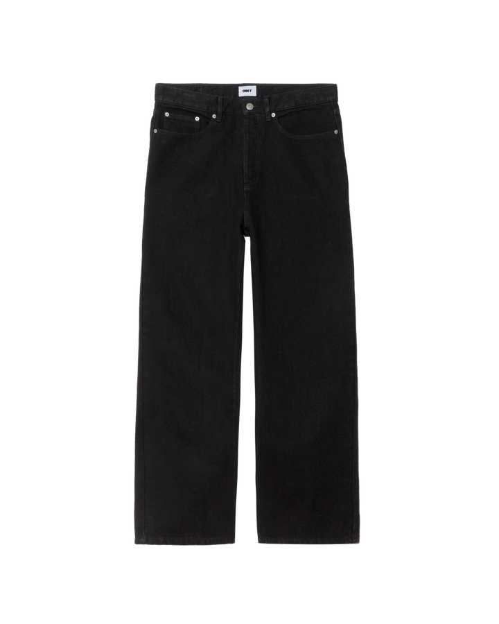CLASSIC BAGGY DENIM - WASHED BLACK