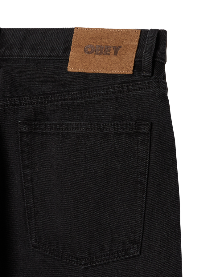 CLASSIC BAGGY DENIM - WASHED BLACK
