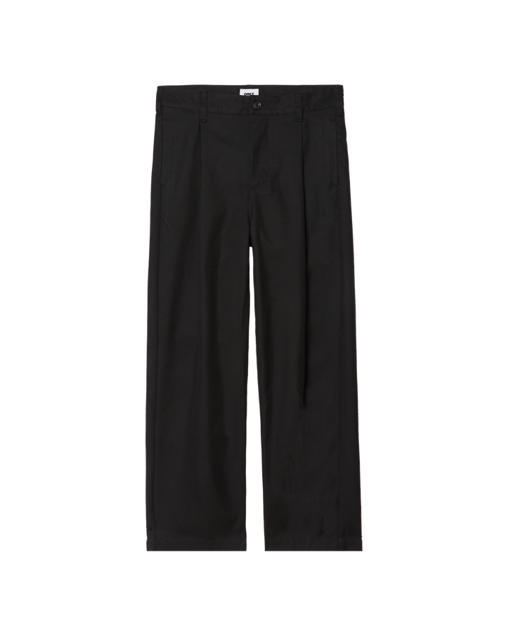 ARMEL PLEATED PANT - BLACK