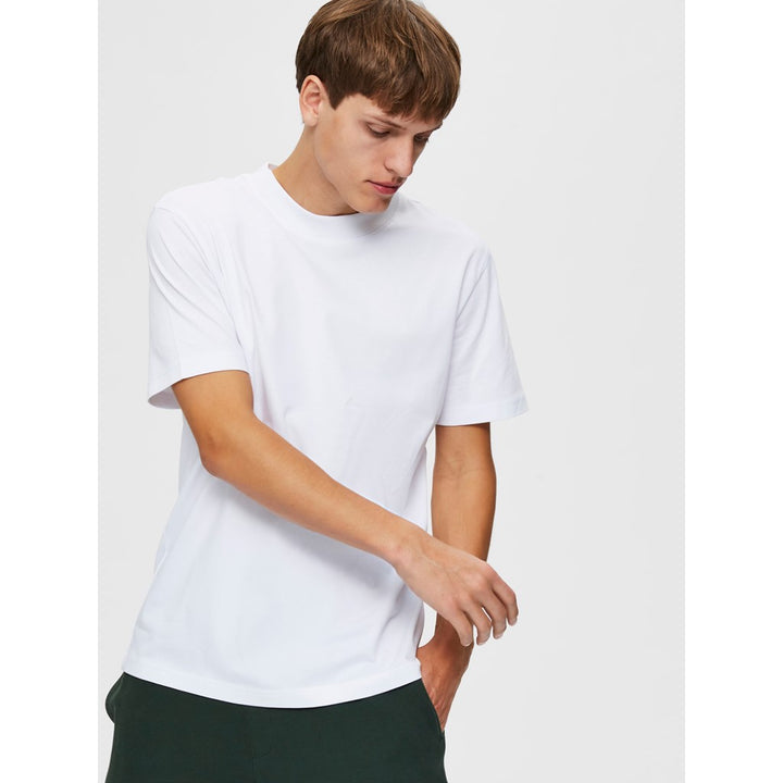 RELAX COLMAN SS O-NECK TEE - white
