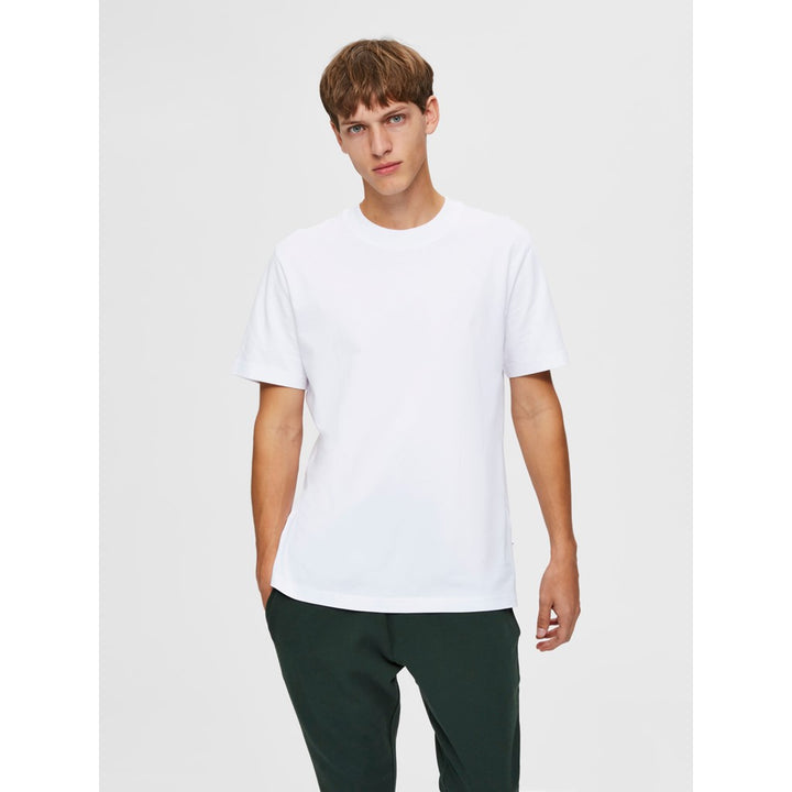 RELAX COLMAN SS O-NECK TEE - white