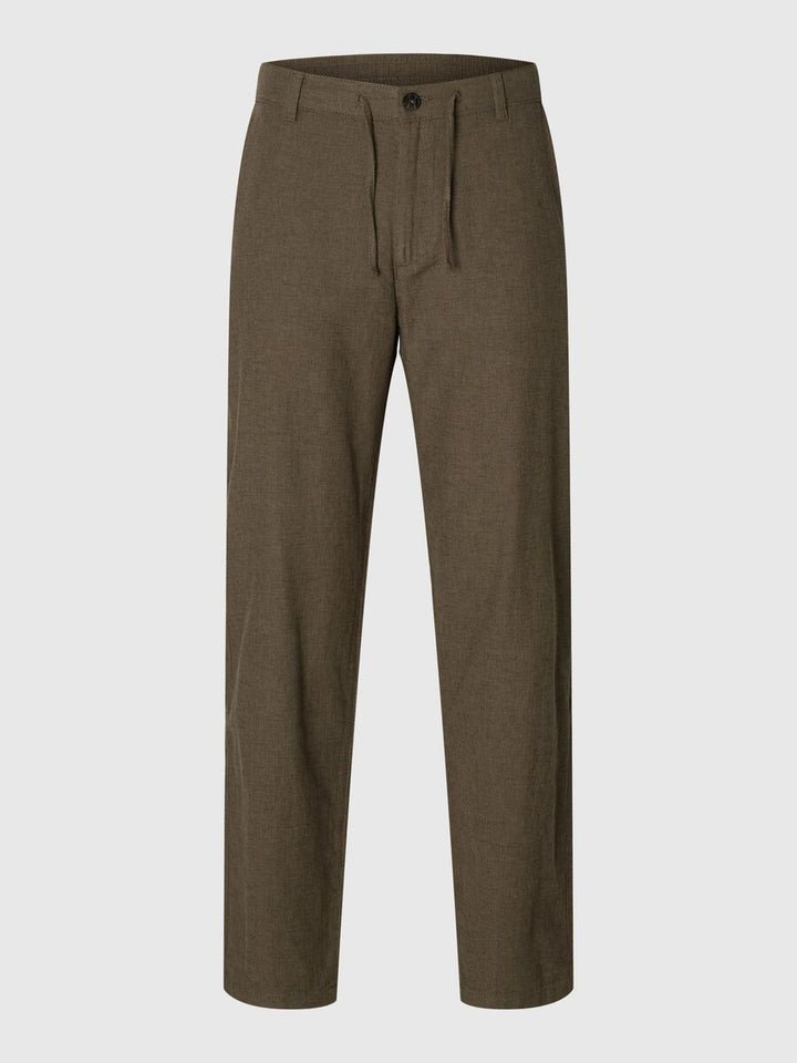 SLH196-STRAIGHT BRODY LINEN PANT