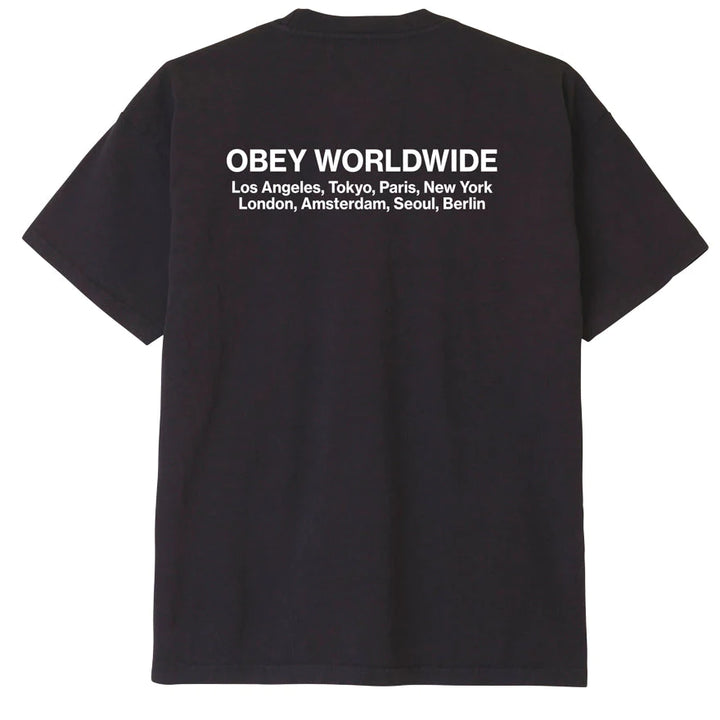 worldwide Tee - black