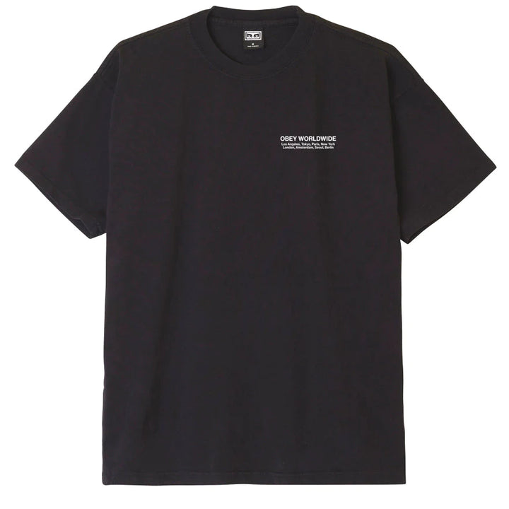 worldwide Tee - black