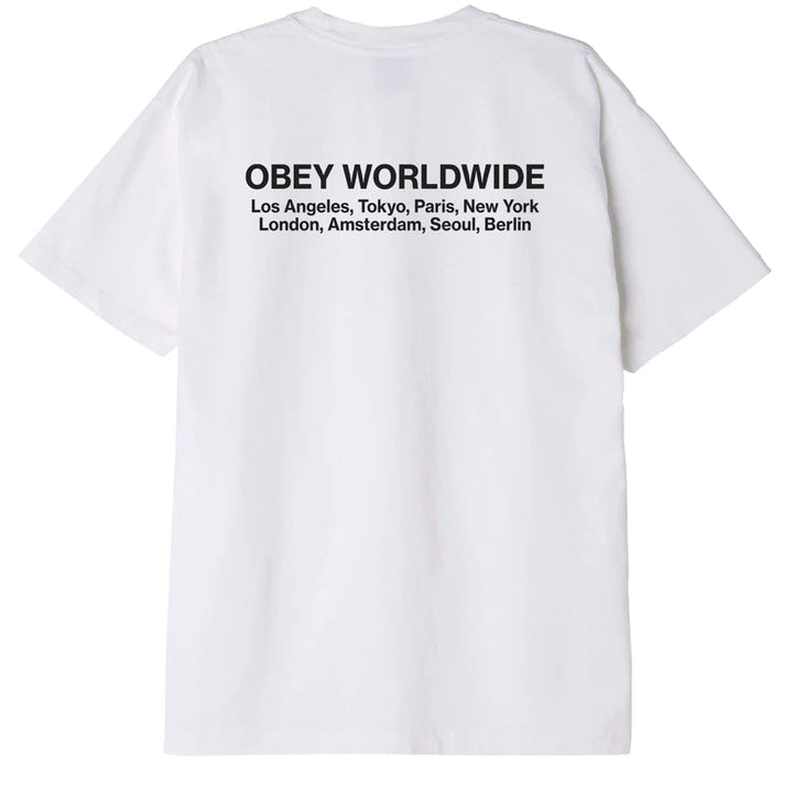 worldwide Tee - white