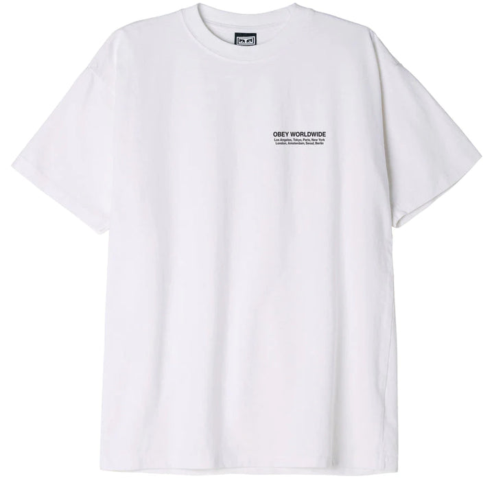 worldwide Tee - white