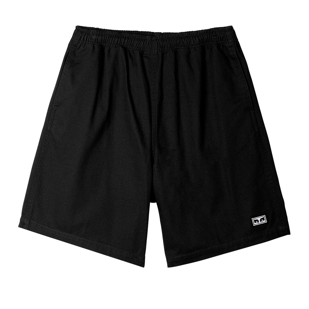 EASY RELAXED TWILL SHORT BLACK