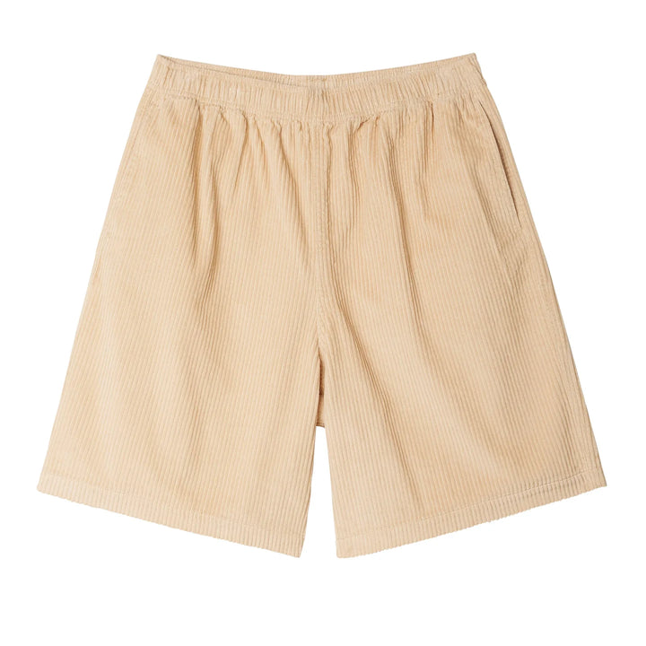 Easy relaxed Cord Short - cream
