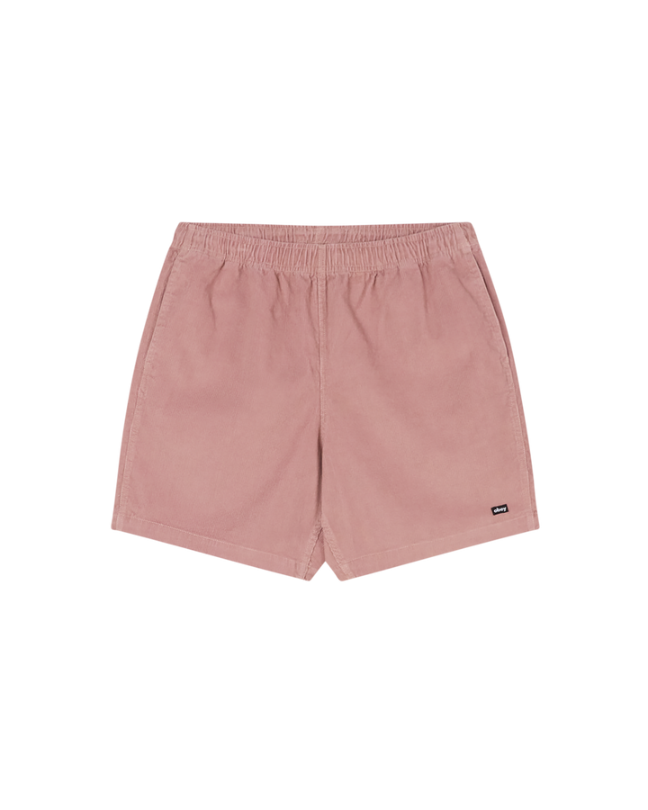 EASY PULP CORDUROY SHORT - MAUVE FADED WASH