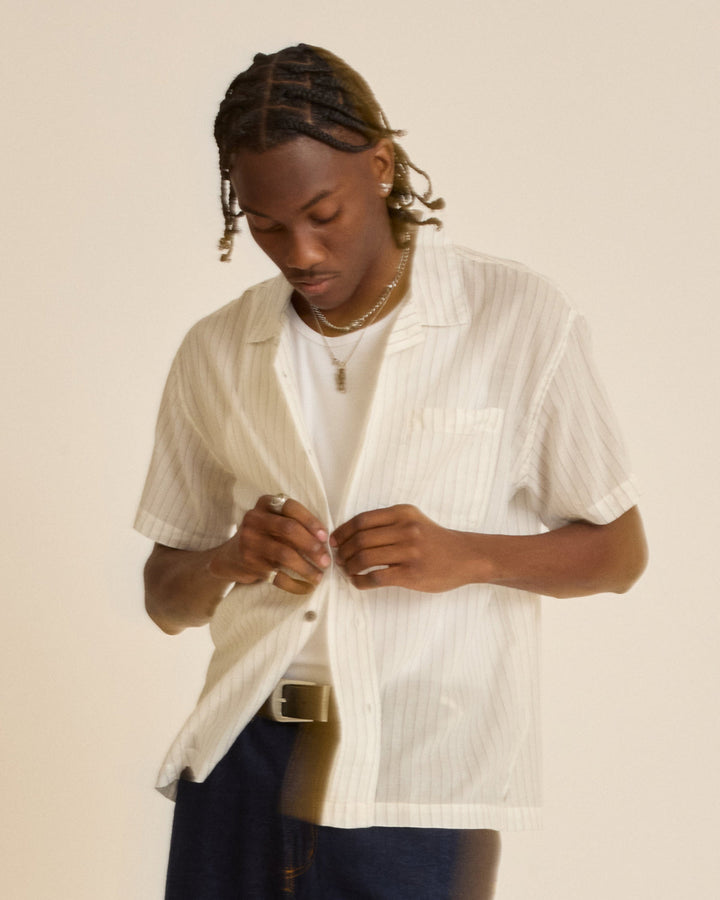 DONNIE WOVEN - WHITE MULTI