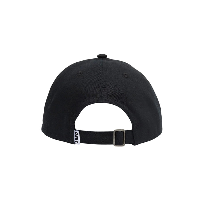 OBEY STUDIOS STRAP BACK HAT -  BLACK