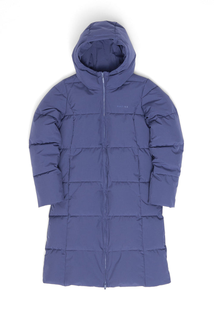 Basic Puffer Coat -  violet blue