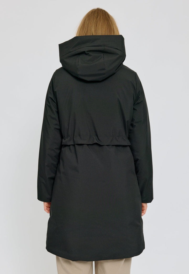 Basic Padded Parka - black