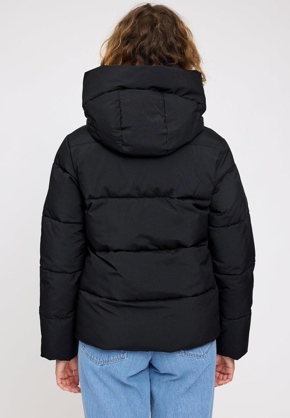 Basic Puffer Jacket - black