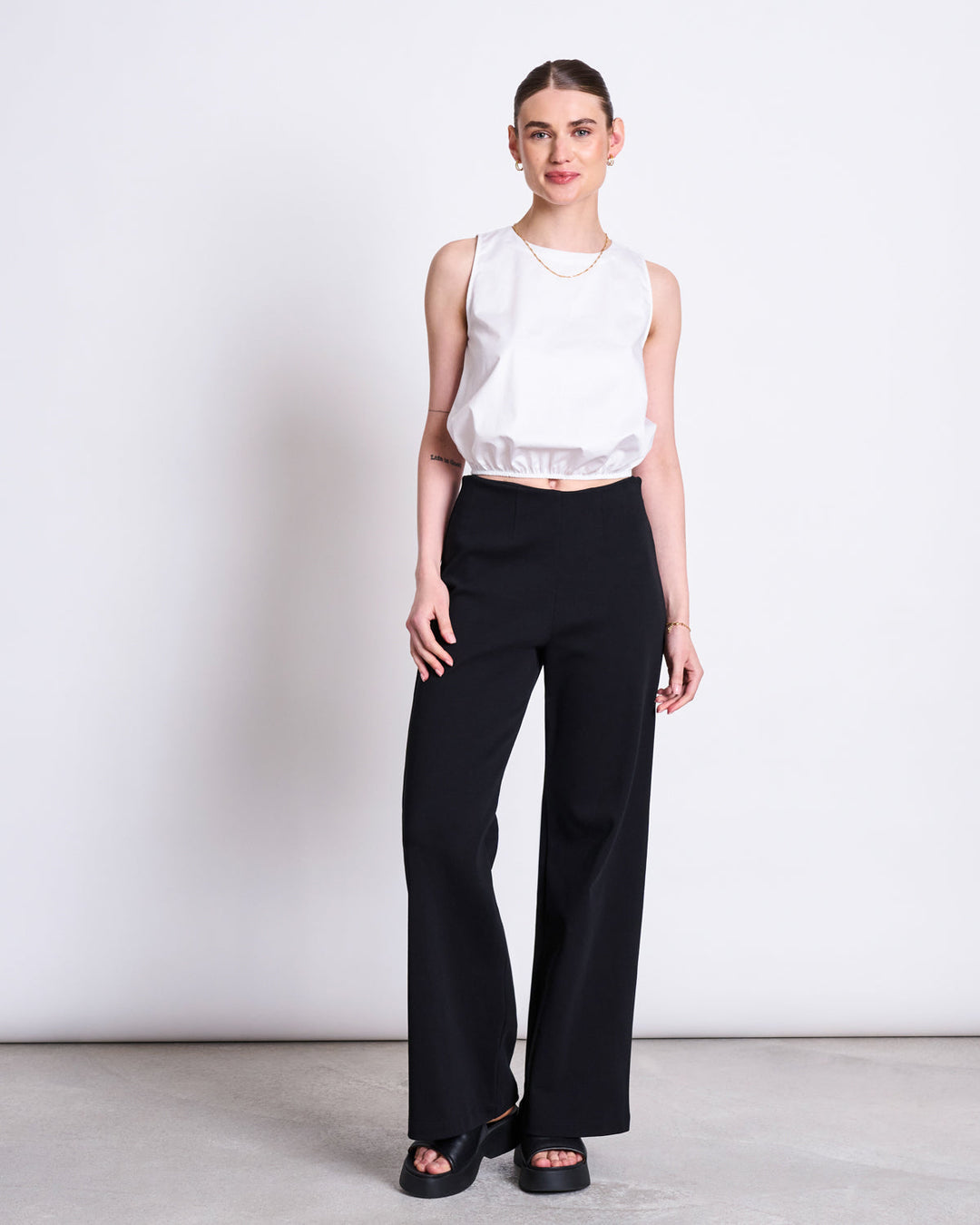 WIDE PANTS KOHRA BLACK