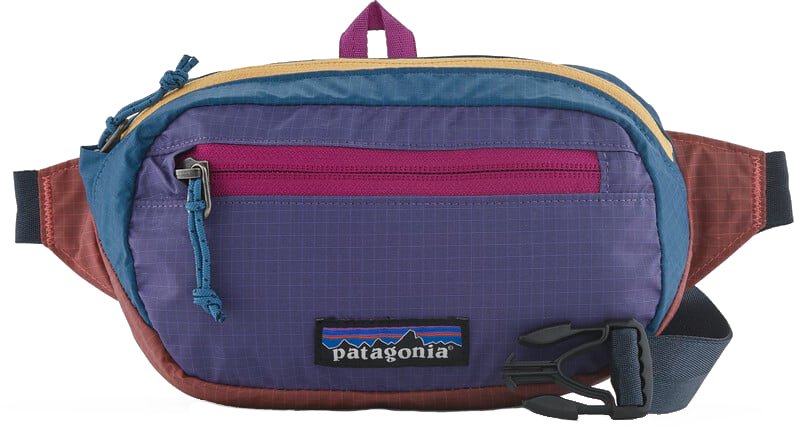 Ultralight Black Hole Hippack - patchwork coral