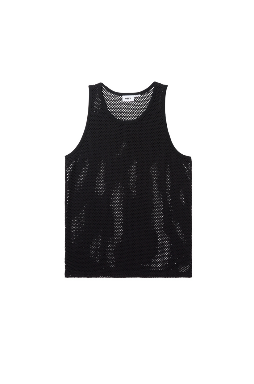 Obey - Tower Mesh Tank black