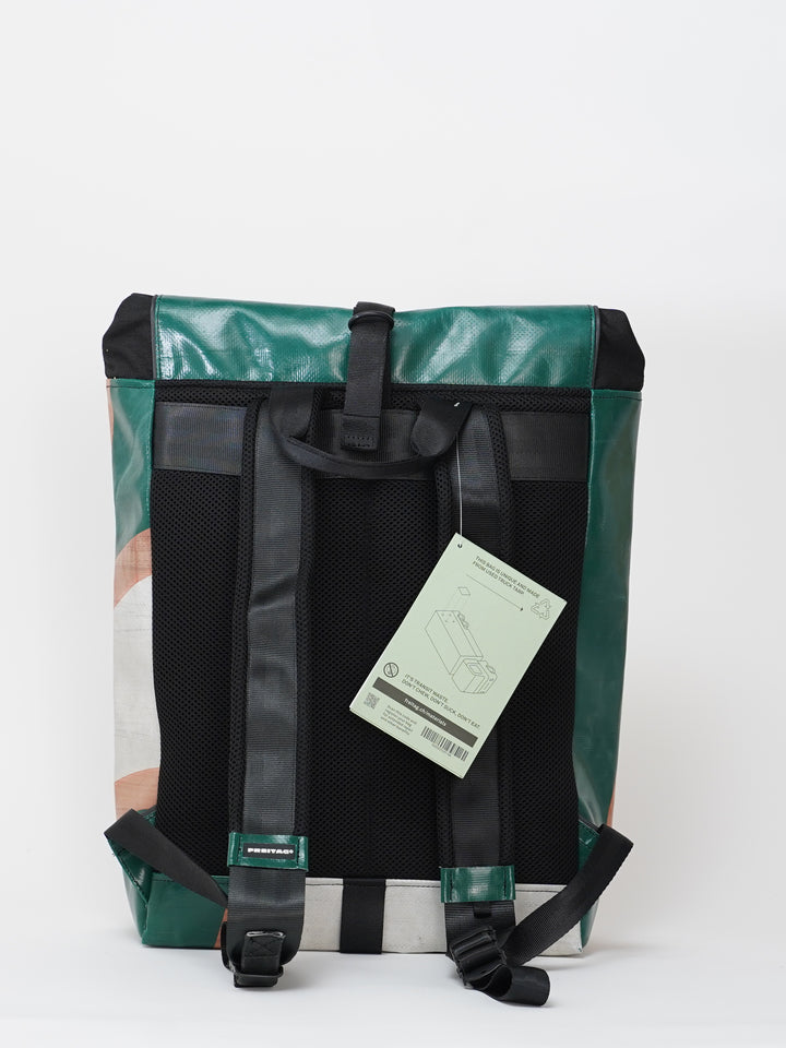 F155 Clapton -  green/white/orange