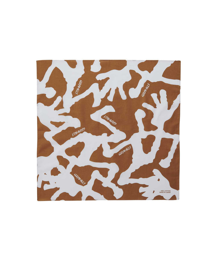 BURLY RUNNINGMAN BANDANA - brown