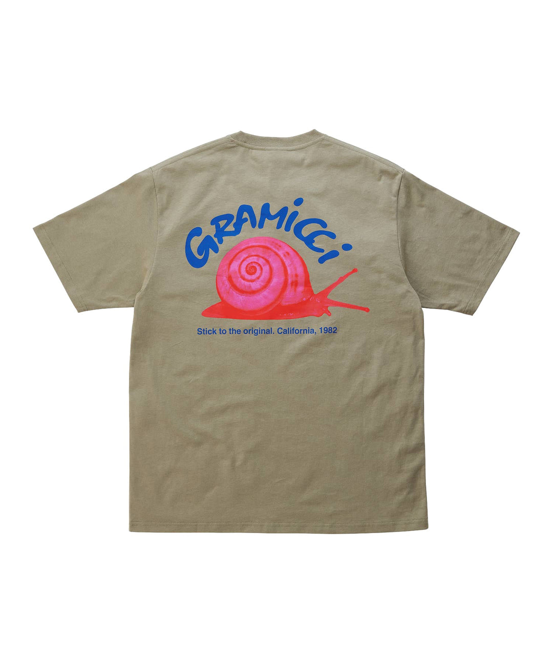 SNAIL TEE - khaki