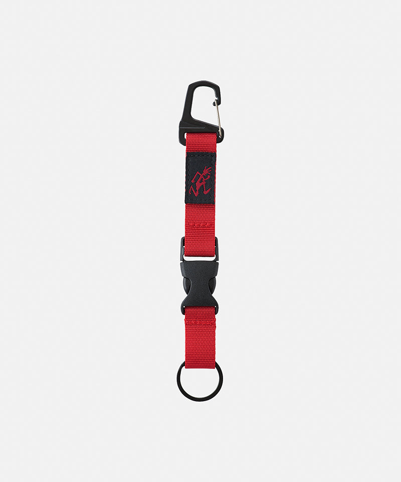 WEBBING KEY HOLDER - red