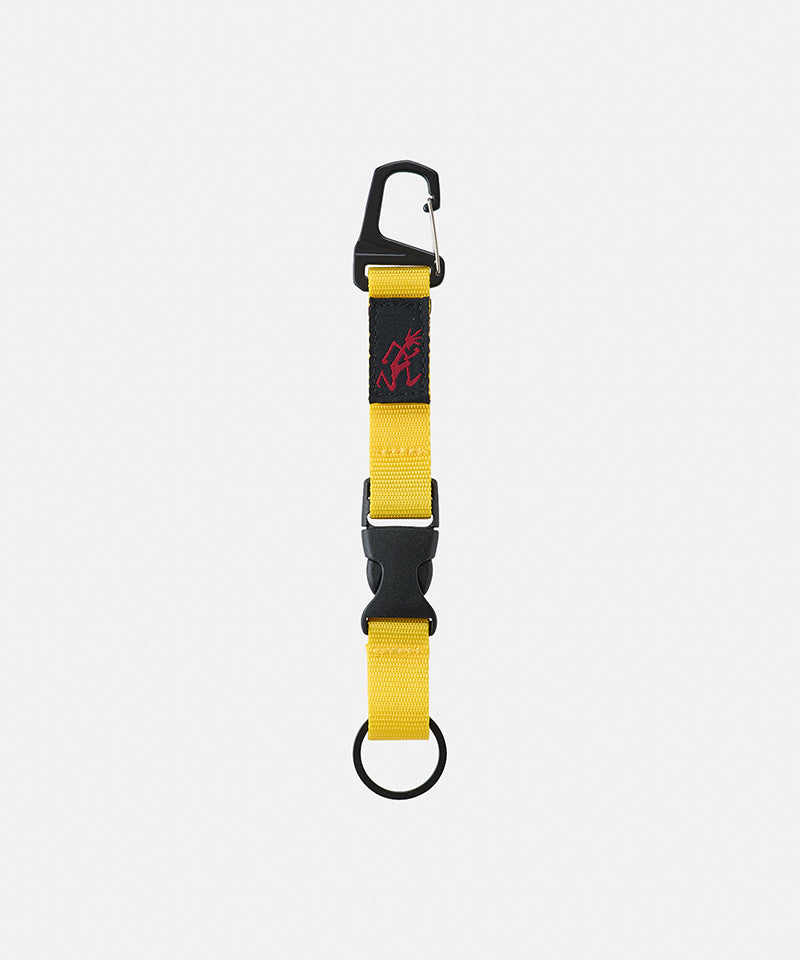 WEBBING KEY HOLDER - YELLOW