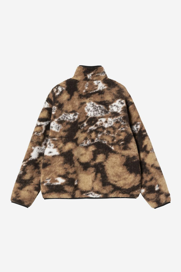 W' Elliot High Neck Liner - Wild Dog Jacquard / Black