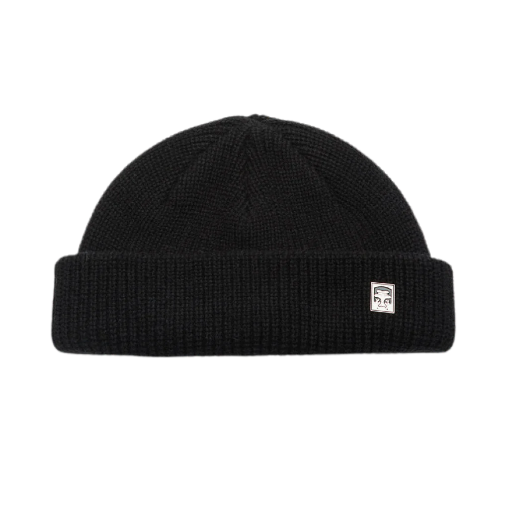 micro beanie - black