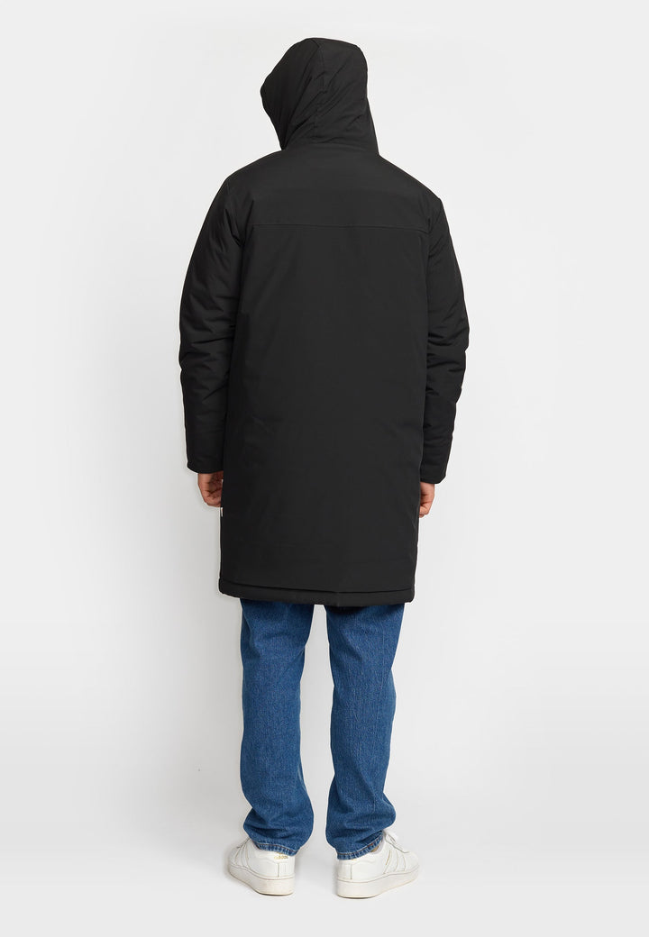Padded Tech Coat - black