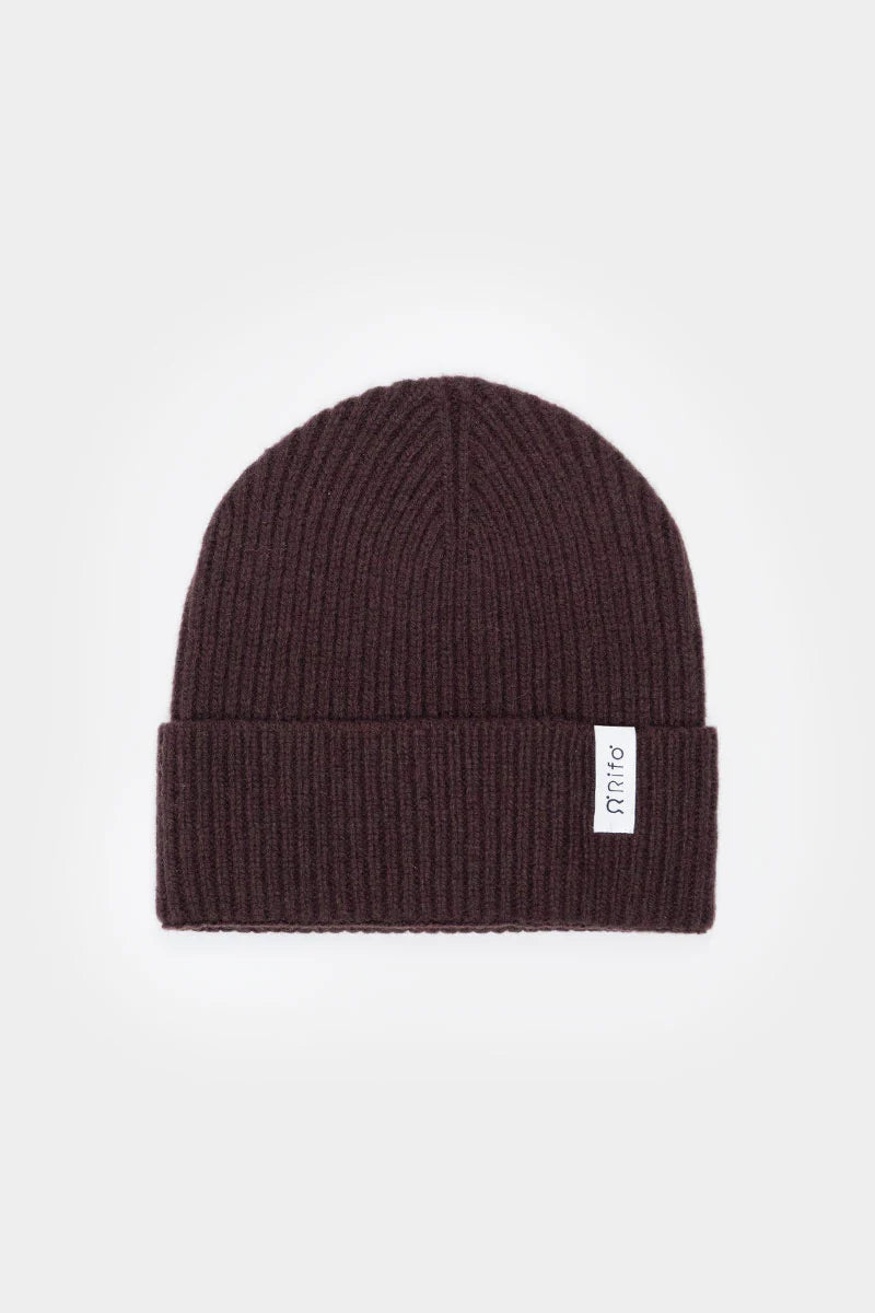 Cashmere Mütze Marcello- Brown Caffè