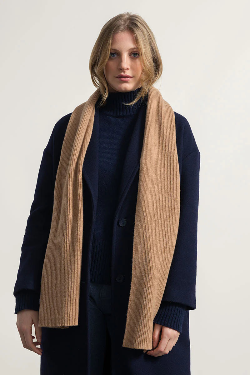 Cashmere Scarf Federico - Beige Sughero