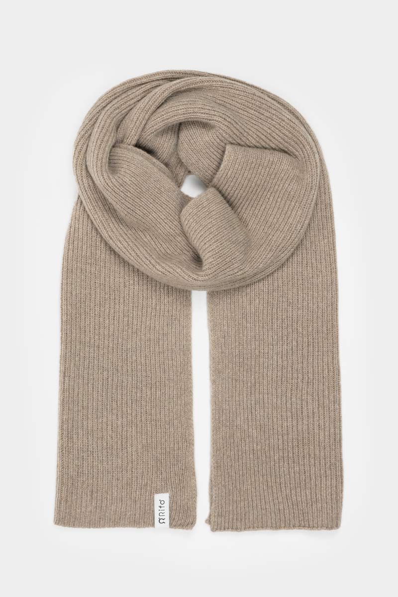 Cashmere Scarf Federico - Beige sabbia