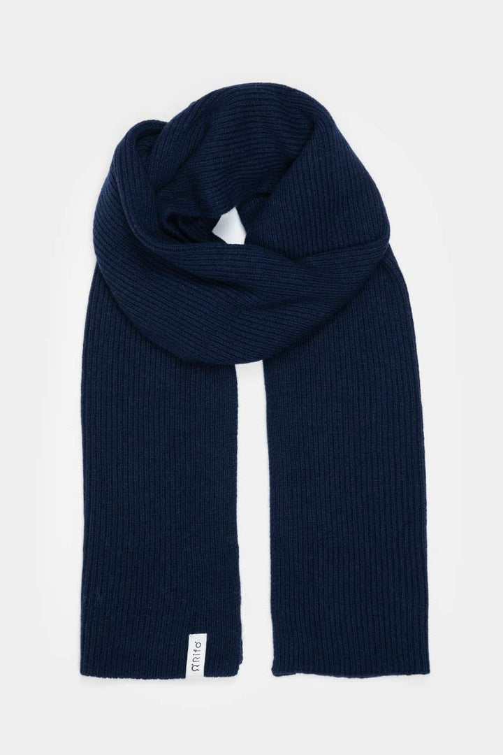 Cashmere Scarf Federico - blue mora