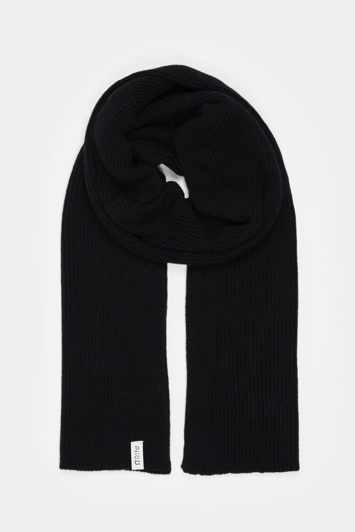 Cashmere Scarf Federico - Nero Ardesia