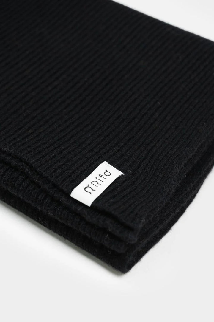 Cashmere Scarf Federico - Nero Ardesia