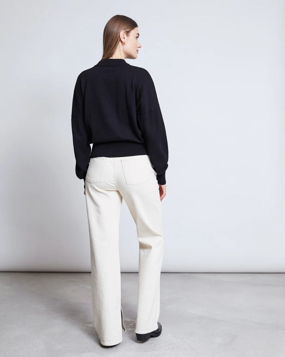 JUMPER YIN BLACK GOTS