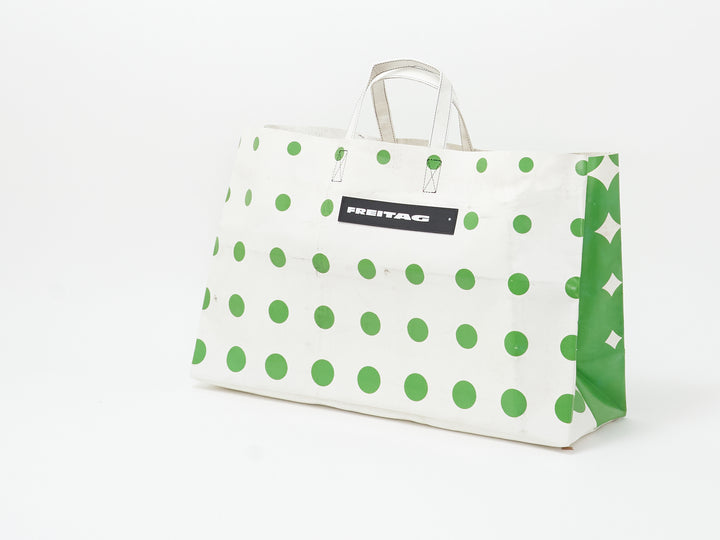 F260 Miami Wide - white green dots