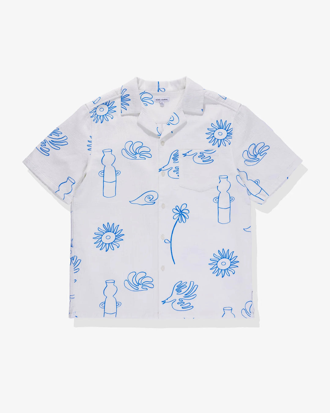 Haven S/S Woven Shirt - white