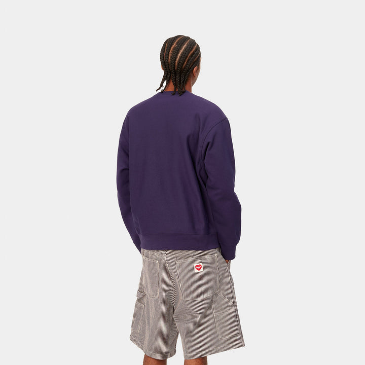 American Script Sweat - Cassis