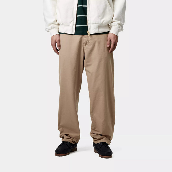 Calder Pant 100 % Cotton - leather