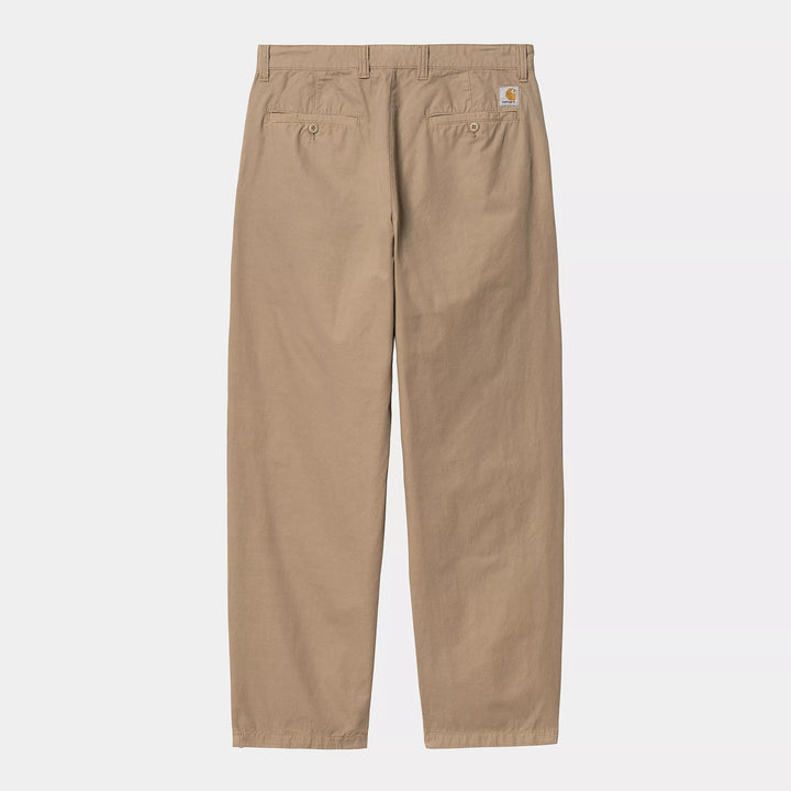 Calder Pant 100 % Cotton - leather