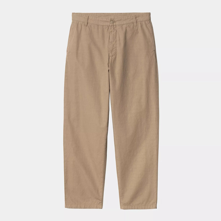 Calder Pant 100 % Cotton - leather