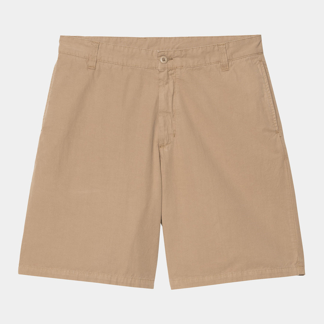 Calder Short 65/35 % Cotton/Polyester - Leather