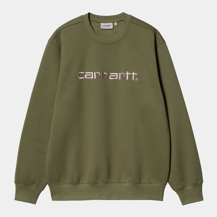 Carhartt Sweat - dundee glassy pink