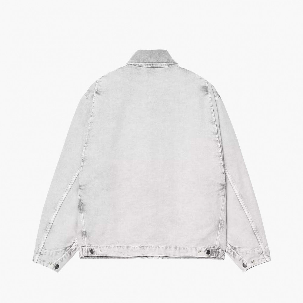 OG Detroit Jacket 100 % Organic Cotton black / black chalked washed